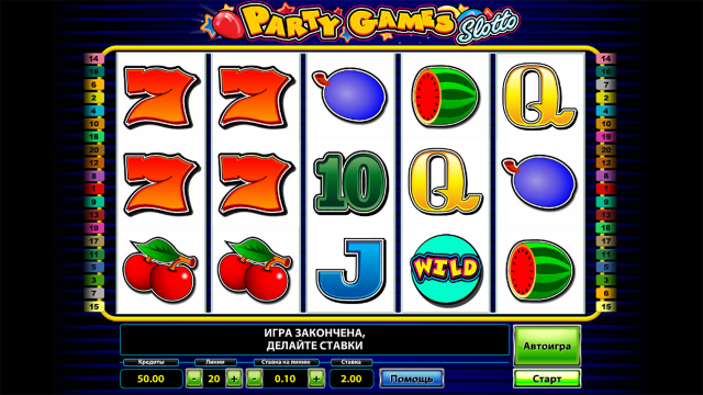 Игровой автомат Party Games Slotto