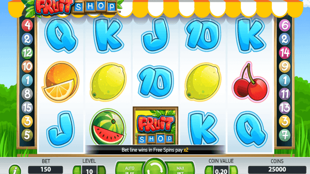 Популярный автомат Fruit Shop