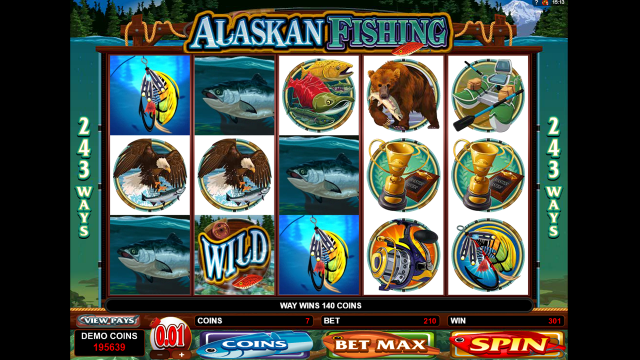 Игровой слот Alaskan Fishing