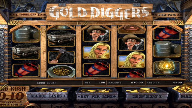 Игровой автомат Gold Diggers