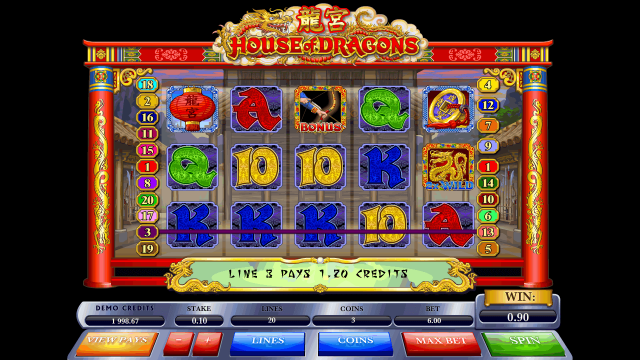 Игровой автомат House Of Dragons