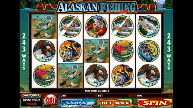 Онлайн аппарат Alaskan Fishing