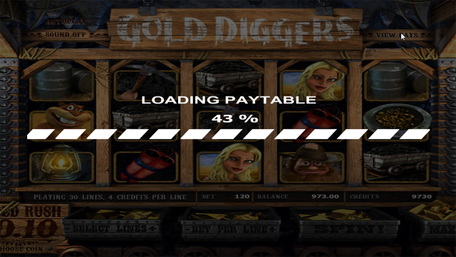 Популярный слот Gold Diggers